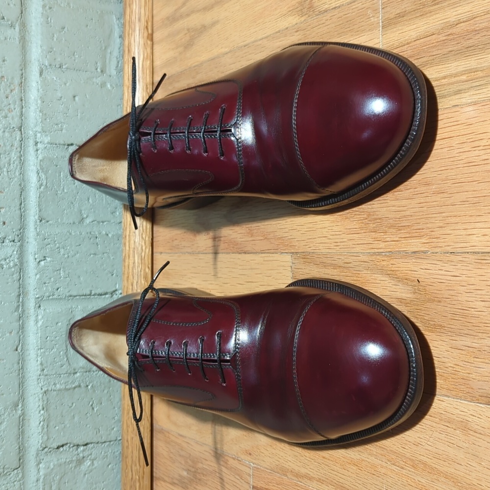 Salvatore Ferragamo Oxford Burgundy